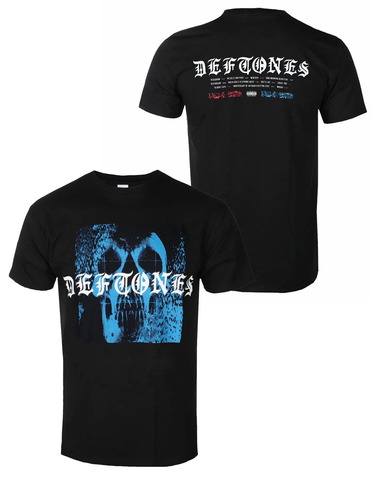 Deftones Sub-tone Banda Música Rap Alternativa Estilo Metal Camiseta Americana de Hombre Tendencia de Moda de Verano Camiseta de Algodón Transpirable