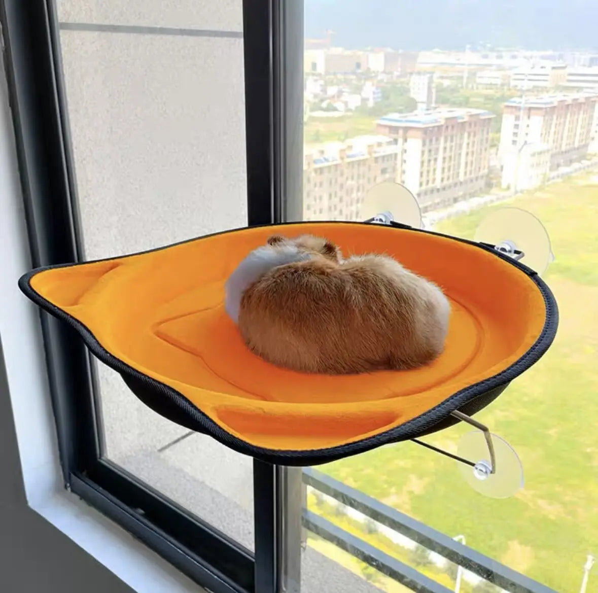 Nueva hamaca para gatos de ventana, rascador, mascota, gatito colgante, cama para dormir, gatos, asiento soleado de ventana, nido, soporta 15kg, accesorios para gatos