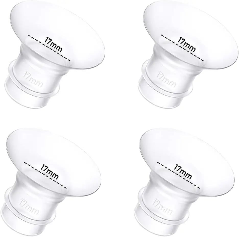 Kit de insertos de brida para extractores de leche Momcozy/Spectra S1/S2, Eufy/Medela/Elvie/Lansinoh/Paruu y extractores de leche portátiles