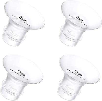 Kit de insertos de brida para extractores de leche Momcozy/Spectra S1/S2, Eufy/Medela/Elvie/Lansinoh/Paruu y extractores de leche portátiles