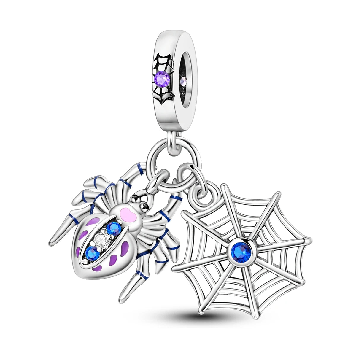 New Arrivals Silver Plated Cute Pet Moon Luminous Firefly Charms Fit Original Bangle Beads Pendent Dangle Bracelet DIY Jewelry