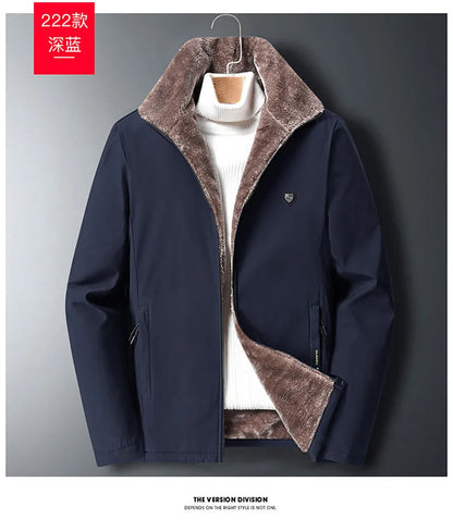 2024 Chaquetas de invierno para hombre, a la moda, gruesas, cálidas, acolchadas de algodón, estilo casual holgado de alta calidad, talla grande para hombre 8XL