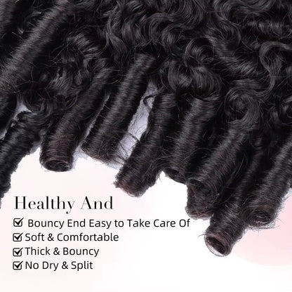 Burmese Curly Hair Bundles Human Hair Extensions Unprocessed Raw Hair Burmese 3C4A Curls 1/3/4 Pcs Human Hair Bundles Weave Deal