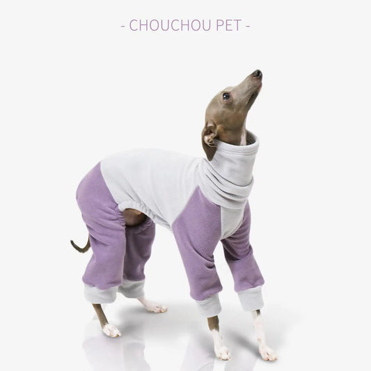 iggy turtleneck whippet greyhound pet clothing soft elastic splicing four-legged clothing