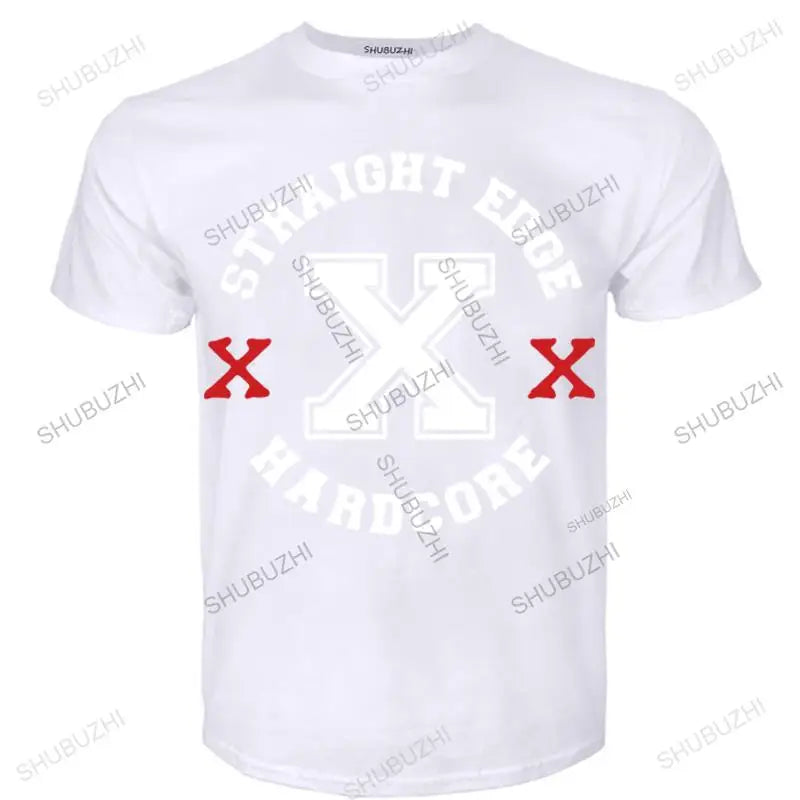 man crew neck teeshirt New Summer Fashion Men T Shirt Simple Short-Sleeved Cotton Straight Edge Hardcore Popular Man T-Shirt