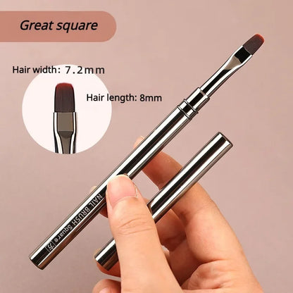 Nails Art Liner Brushes Elongated Lines Striping Drawing Painting  6/9/12/15/18mm Design Pen Professional Manicure Tool New