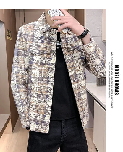 Chaquetas de invierno de mezcla de lana corta para hombre, marca informal de negocios, gabardina, abrigo grueso y cálido para vestir de calle