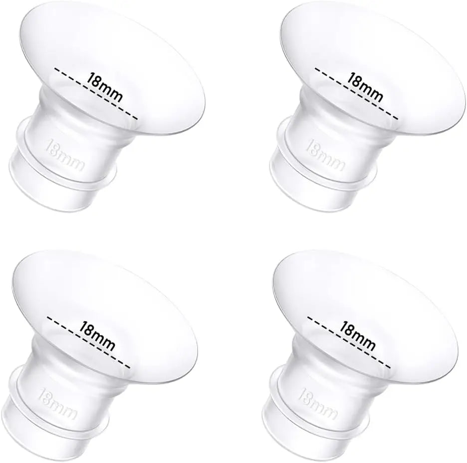 Kit de insertos de brida para extractores de leche Momcozy/Spectra S1/S2, Eufy/Medela/Elvie/Lansinoh/Paruu y extractores de leche portátiles