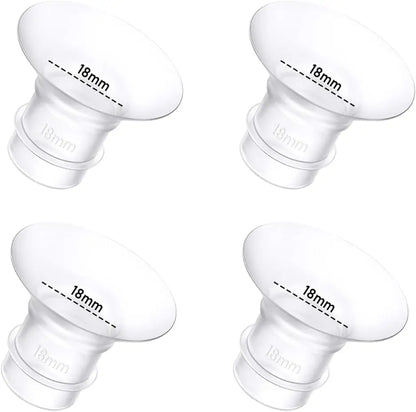 Kit de insertos de brida para extractores de leche Momcozy/Spectra S1/S2, Eufy/Medela/Elvie/Lansinoh/Paruu y extractores de leche portátiles