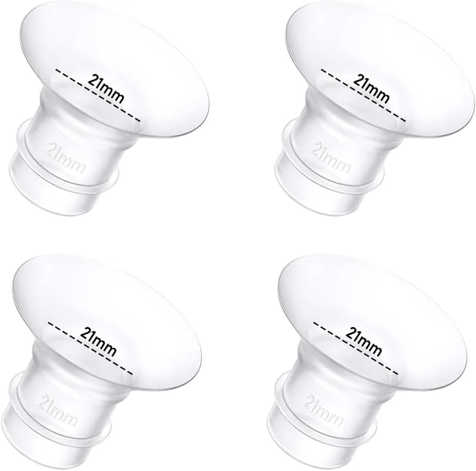 Kit de insertos de brida para extractores de leche Momcozy/Spectra S1/S2, Eufy/Medela/Elvie/Lansinoh/Paruu y extractores de leche portátiles