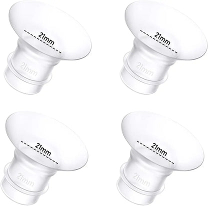 Kit de insertos de brida para extractores de leche Momcozy/Spectra S1/S2, Eufy/Medela/Elvie/Lansinoh/Paruu y extractores de leche portátiles