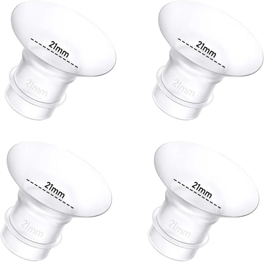 Kit de insertos de brida para extractores de leche Momcozy/Spectra S1/S2, Eufy/Medela/Elvie/Lansinoh/Paruu y extractores de leche portátiles