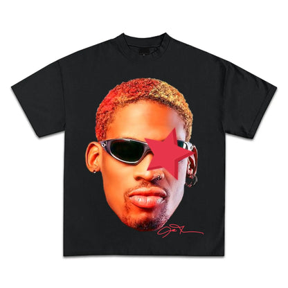 Colección de Camisetas Gráficas Vintage de Cultura Pop, Rap Americano, Baloncesto, Ropa Urbana, Hip-Hop, Tops Y2K de Calidad Premium para Hombre, Manga Corta