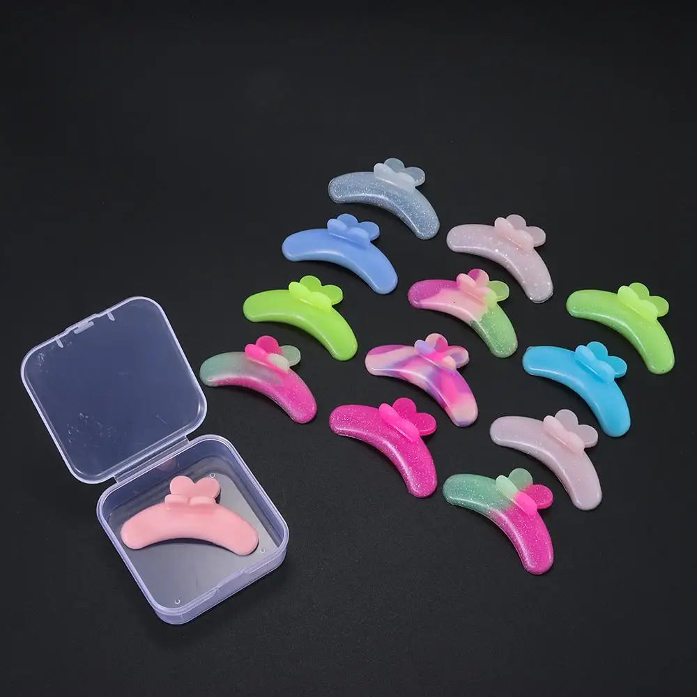 New 1/2PC Applicator Tools Silicone Lash Lift Pads Ice Cream Reusable Eyelash Perm Curler 3D Eyelash Curler Accessories Women