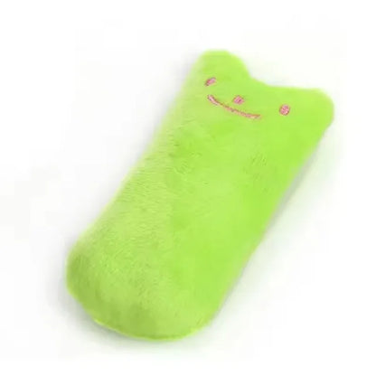 Catnip Toys Cute Thumb Plush Pillow Teeth Grinding Bite-resistant Teasing Relaxation Cat Chew Toy Pet Accessories