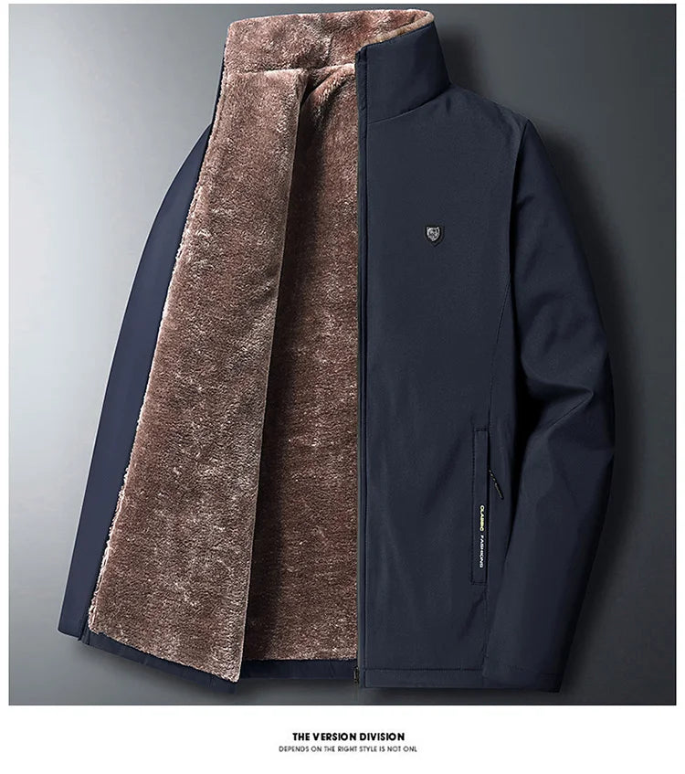 2024 Chaquetas de invierno para hombre, a la moda, gruesas, cálidas, acolchadas de algodón, estilo casual holgado de alta calidad, talla grande para hombre 8XL