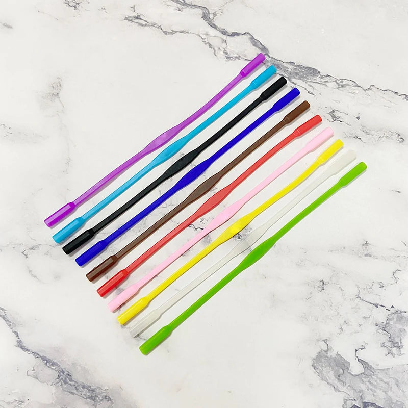 Productos para Mascotas Correas Antideslizantes de Silicona para Gafas Cadena de Gafas de Sol Soporte Cordón para Perros Pequeños Gatos Accesorios para Mascotas