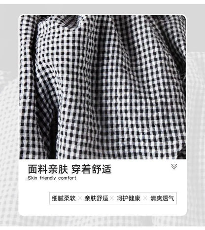 2025 Corea Niñas Bebé Vestido Verano Primavera Otoño Cuadros Retazos Vestidos Casuales Moda Niños Ropa Vestidos