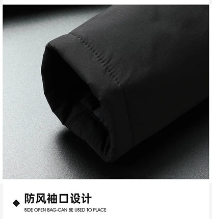 2024 Chaquetas de invierno para hombre, a la moda, gruesas, cálidas, acolchadas de algodón, estilo casual holgado de alta calidad, talla grande para hombre 8XL