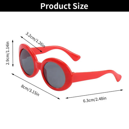 Cat Glasses Cool Pet Small Dog Fashion Round Glasses Pet Product For Little Dog Cat Sunglasses For Photography Pet Accessories