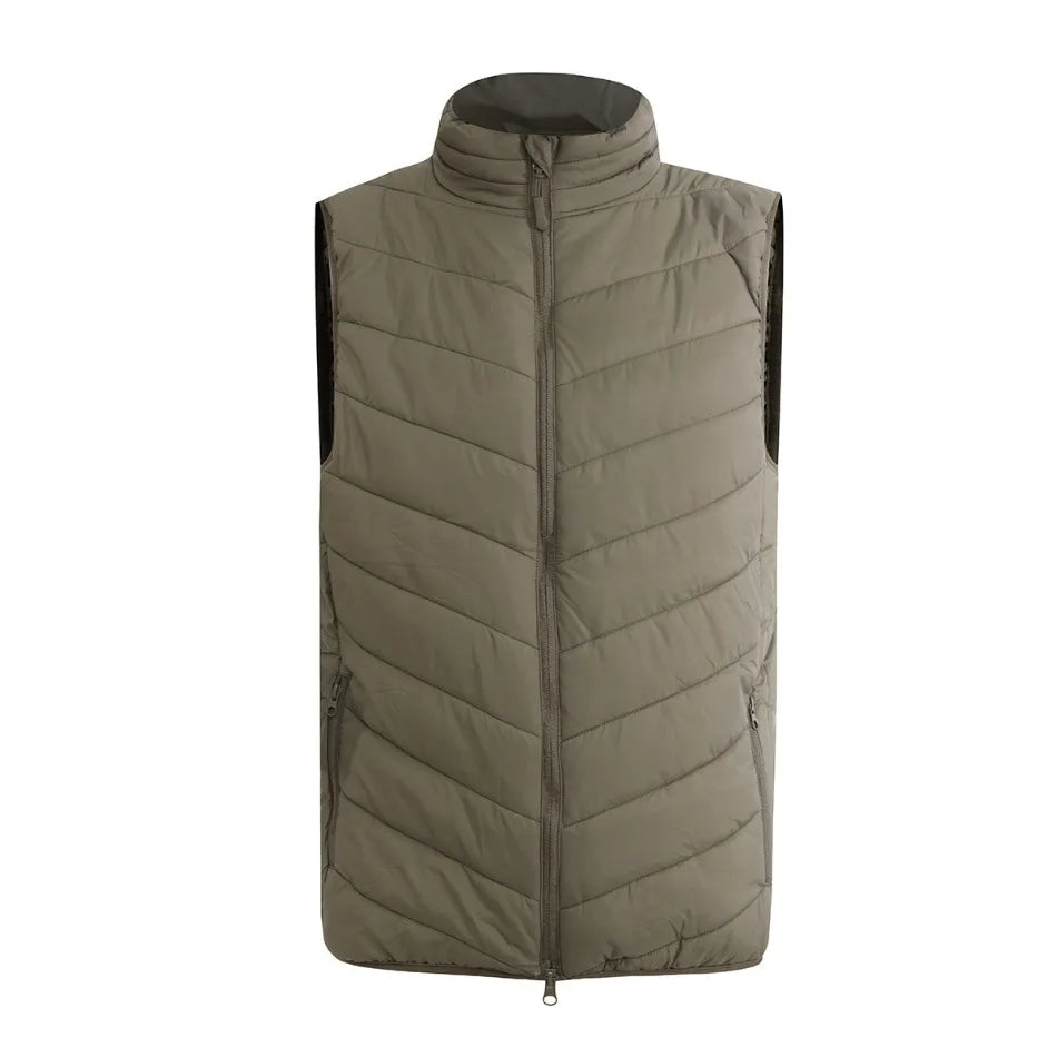 Men Casual Coat Vest Tactical Sports Thicken Warm Sleeveless Camouflage Jackets Male High-quality Waterproof Zipper Waistcoat