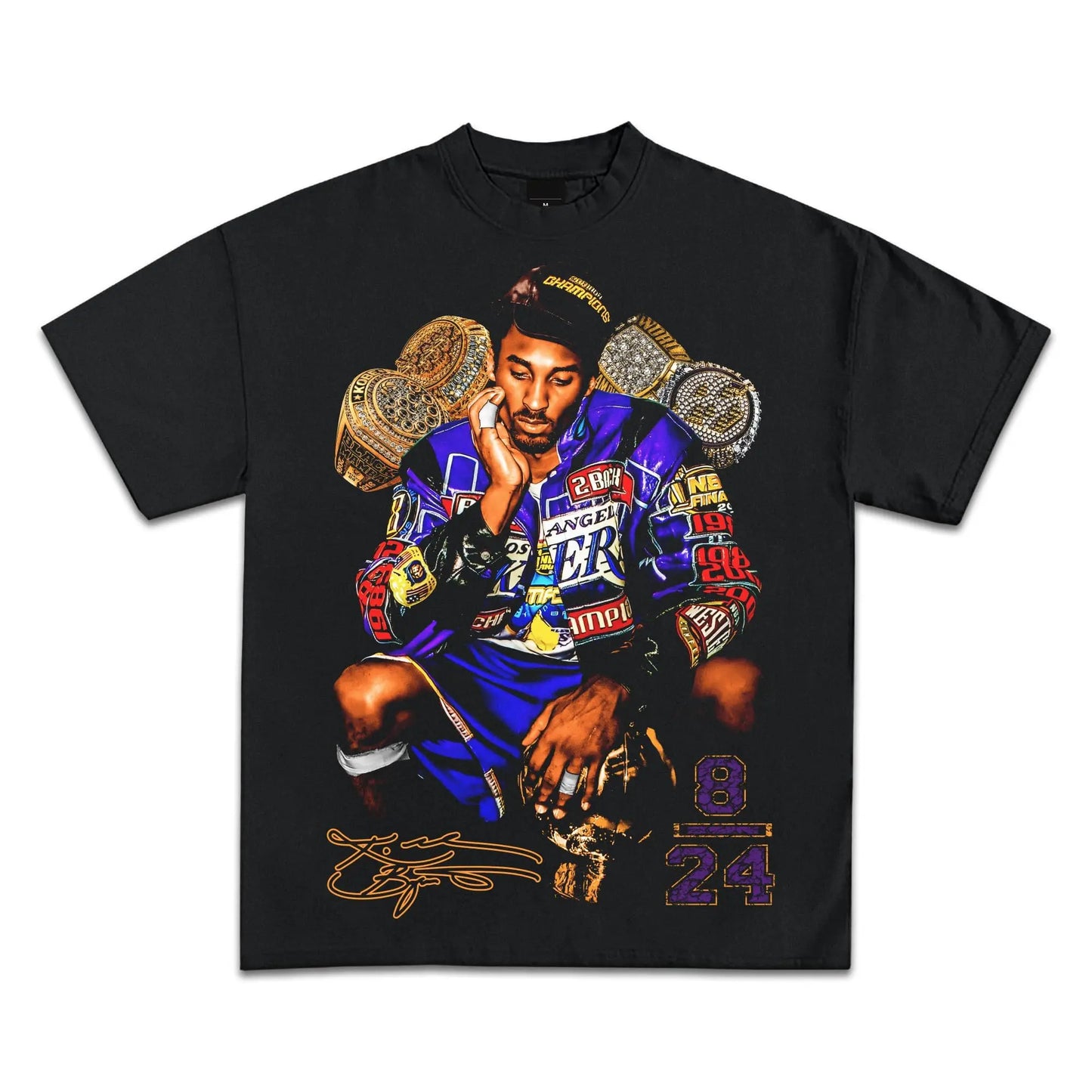 Colección de Camisetas Gráficas Vintage de Cultura Pop, Rap Americano, Baloncesto, Ropa Urbana, Hip-Hop, Tops Y2K de Calidad Premium para Hombre, Manga Corta