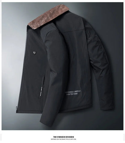 2024 Chaquetas de invierno para hombre, a la moda, gruesas, cálidas, acolchadas de algodón, estilo casual holgado de alta calidad, talla grande para hombre 8XL
