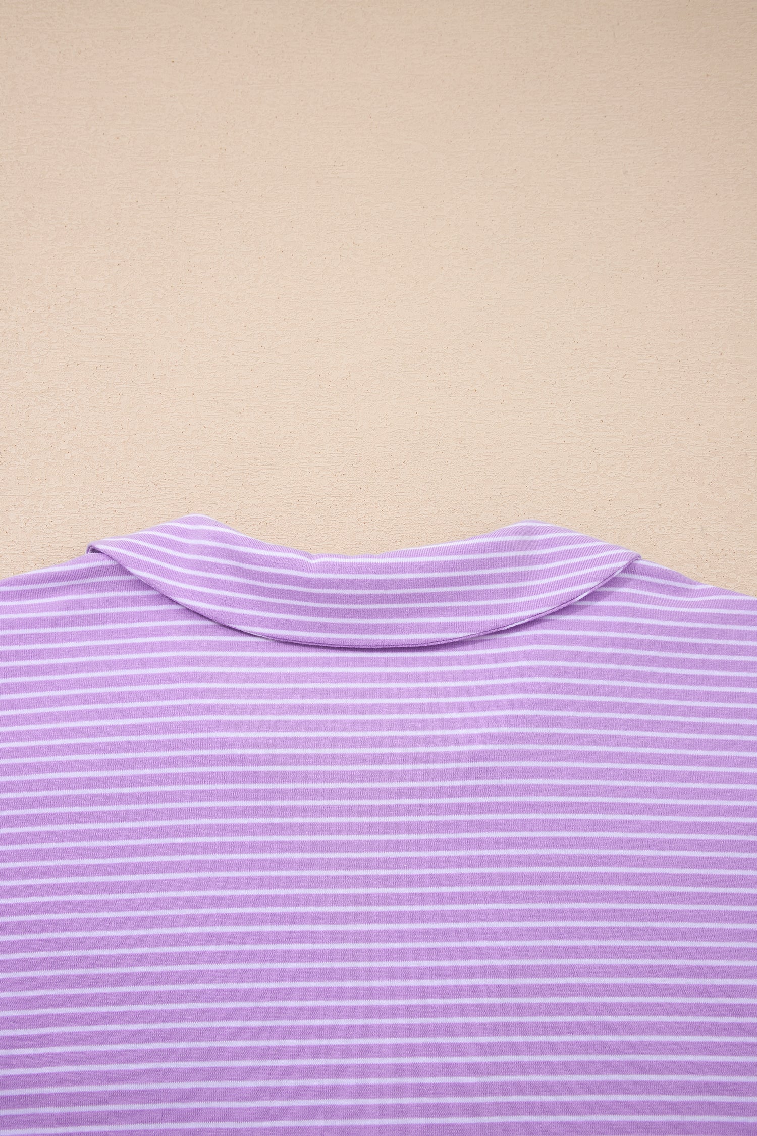 Pink Stripe Dolman Sleeve Polo Shirt and Drawstring Shorts Set - Snoopy's Closet