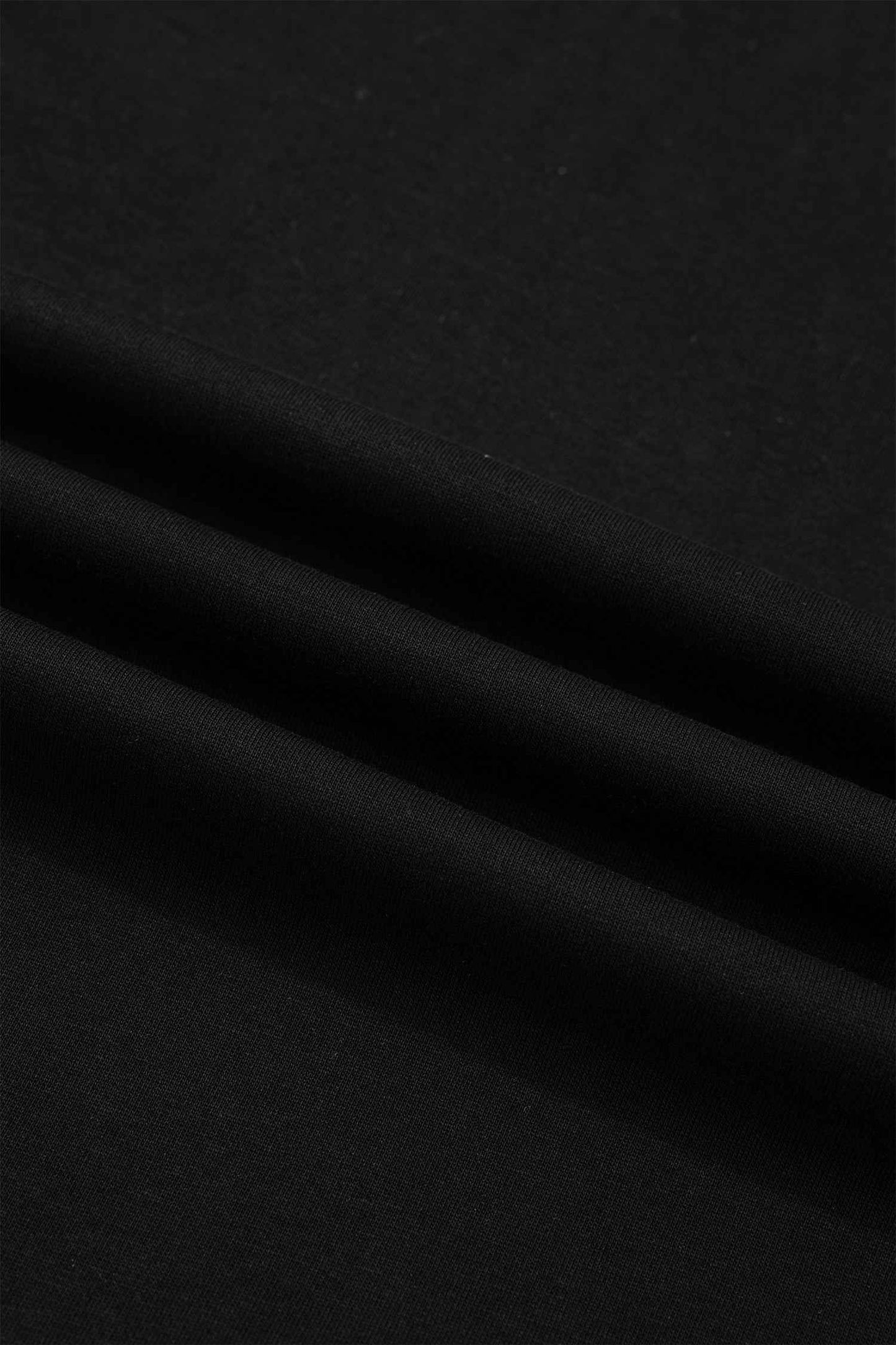 Black Casual Solid Short Sleeve Top with Metal Button Details Key Features