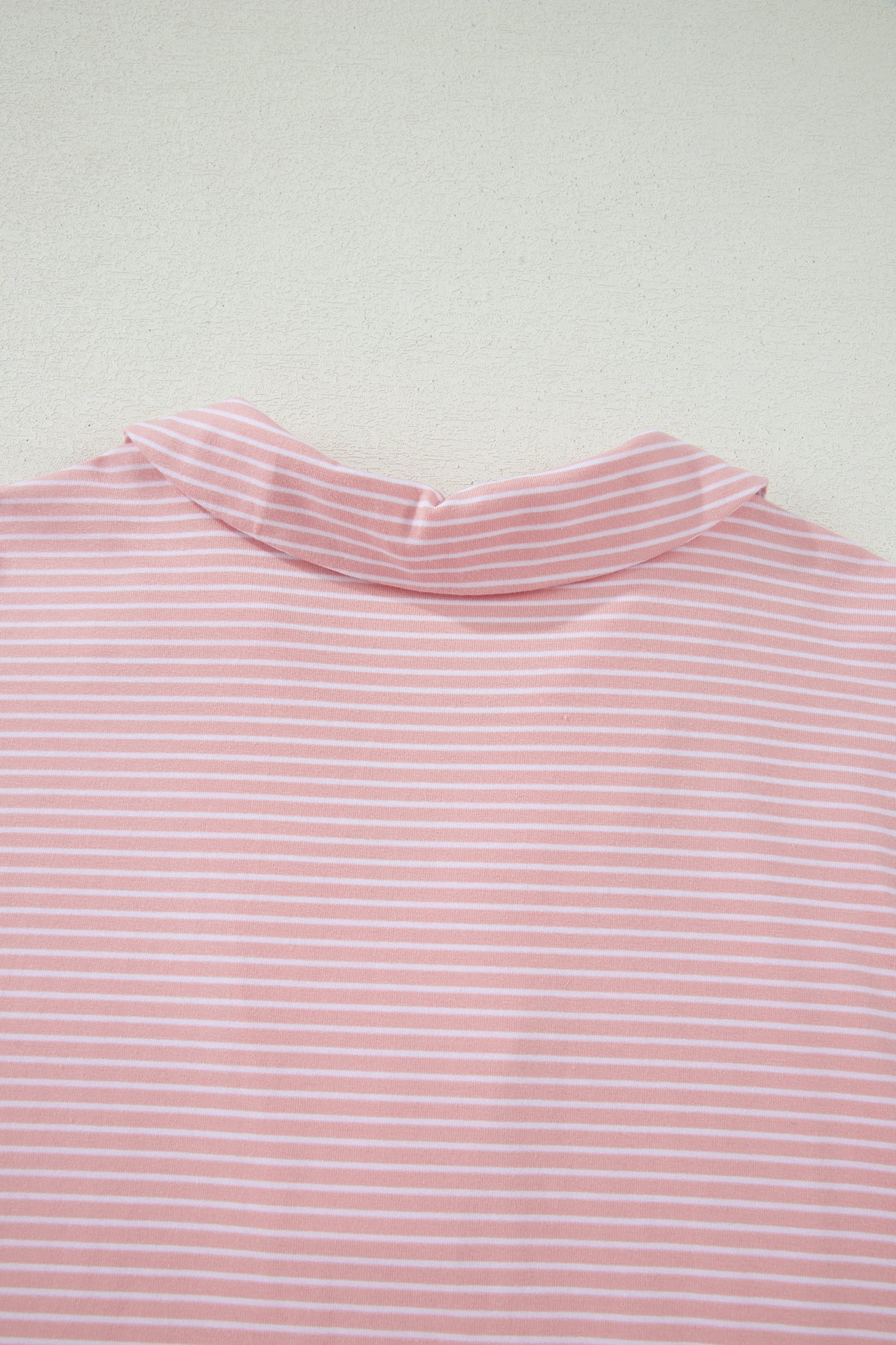 Pink Stripe Dolman Sleeve Polo Shirt and Drawstring Shorts Set - Snoopy's Closet