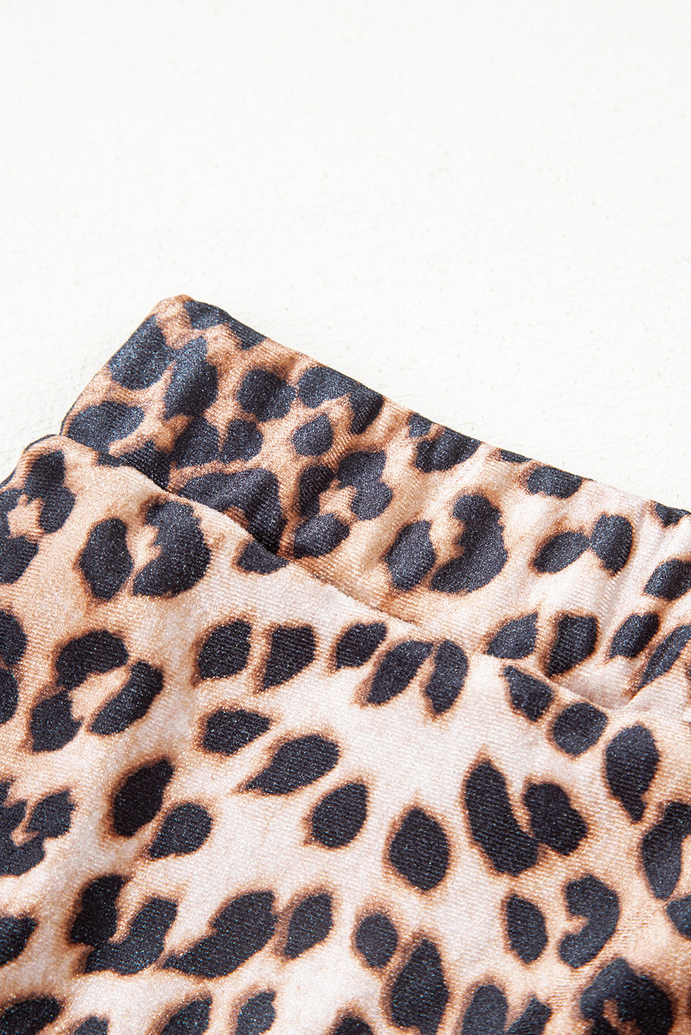 Brown Leopard Tiered Patchwork Hot Mini Skirt - Snoopy's Closet