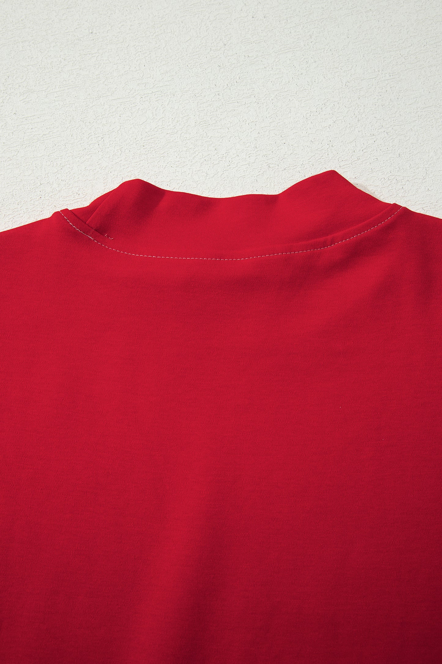 Camiseta Roja de Carreras Reversible con Costuras en Contraste