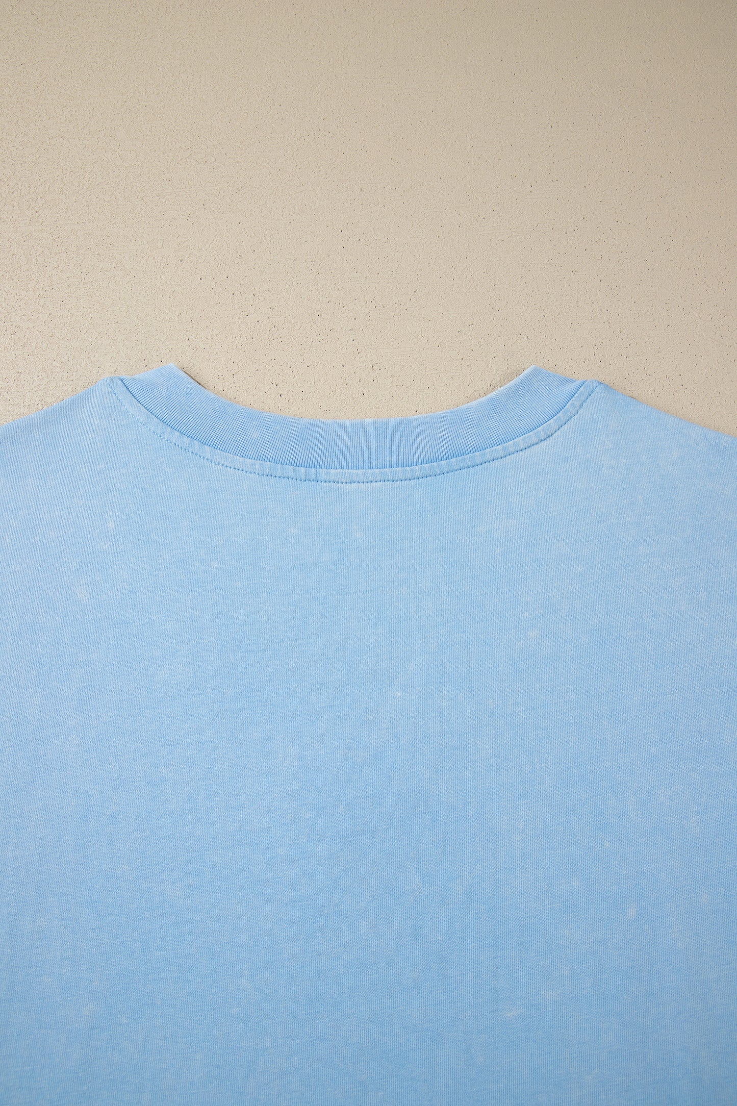Beau Blue Mineral Wash V Neck Tee Matching Skort Set - Snoopy's Closet