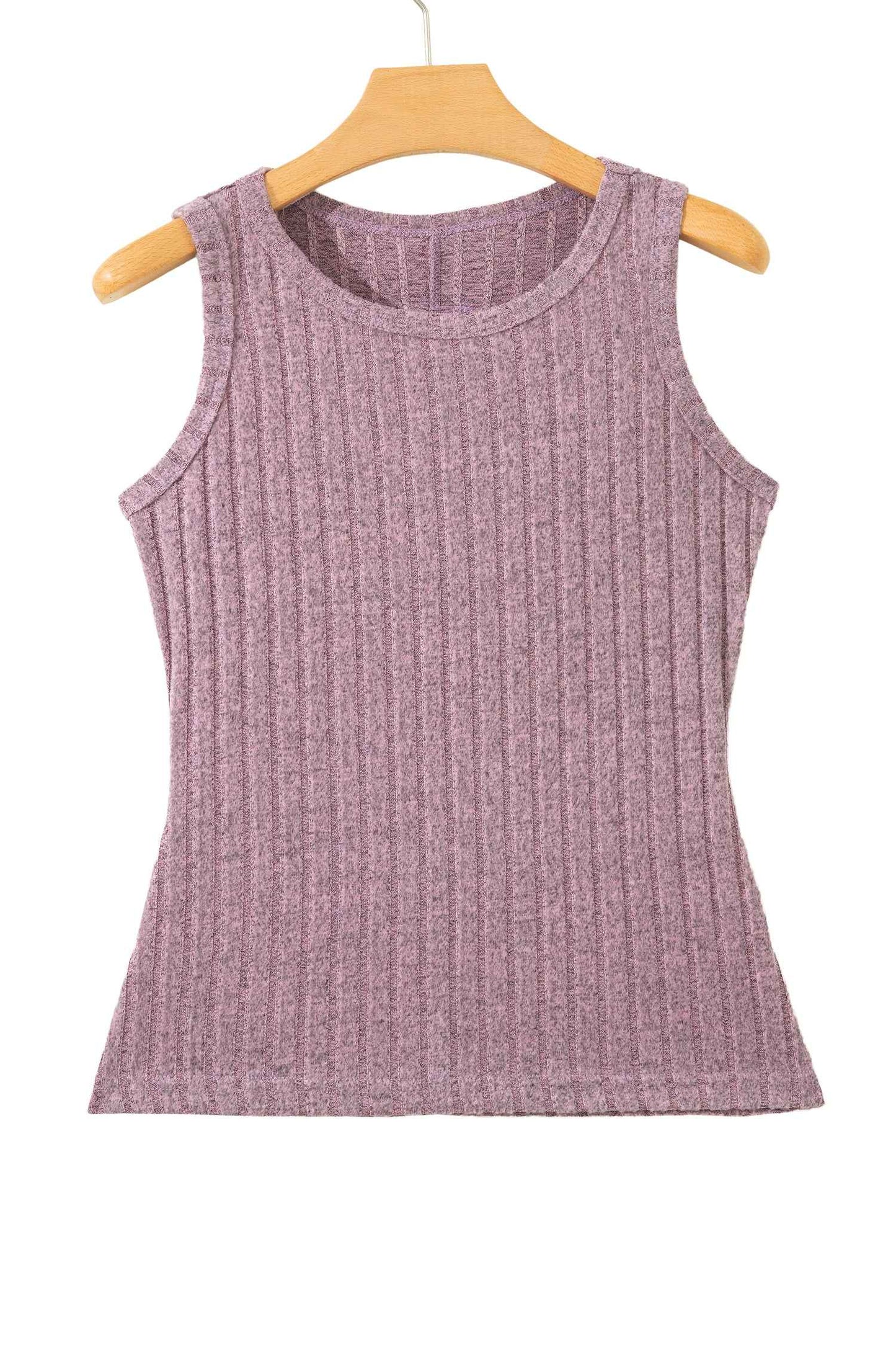 Phalaenopsis Slim Ribbed Mineral Wash Tank Top