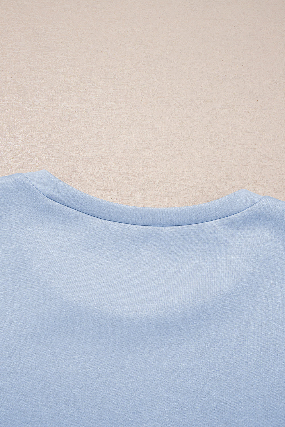 Beau Blue Puff Sleeve Pearl Embellished Scallop Trim Top 2 Piece Skort Set - Snoopy's Closet