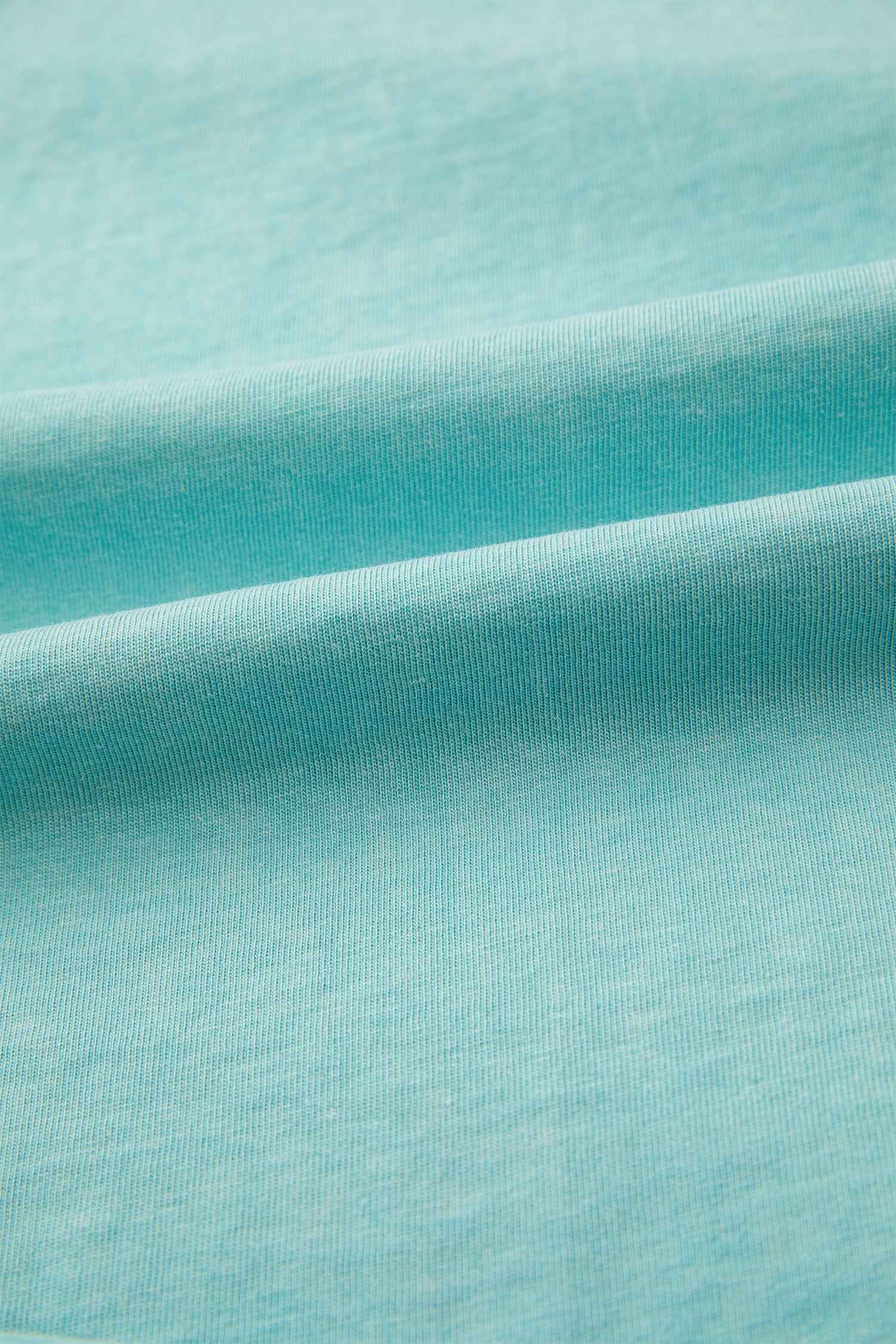 Mint Green Mineral Wash Raglan Sleeve Boxy Fit Cropped Tee