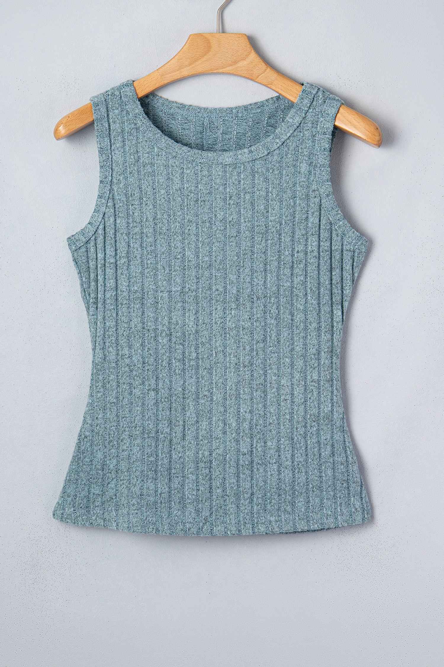 Phalaenopsis Slim Ribbed Mineral Wash Tank Top
