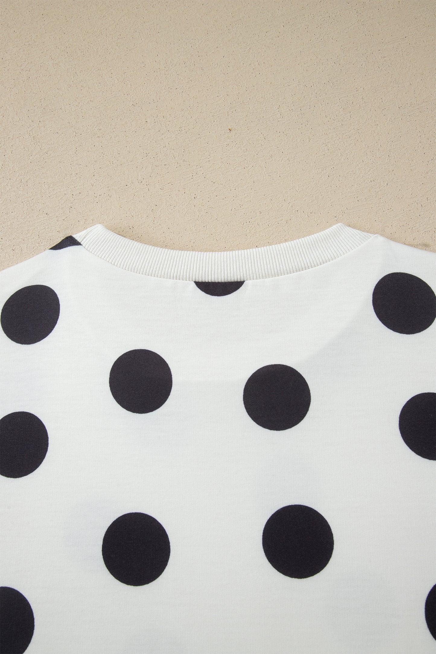 White Polka Dot Short Sleeve Top Casual Skort 2pcs Outfit - Snoopy's Closet