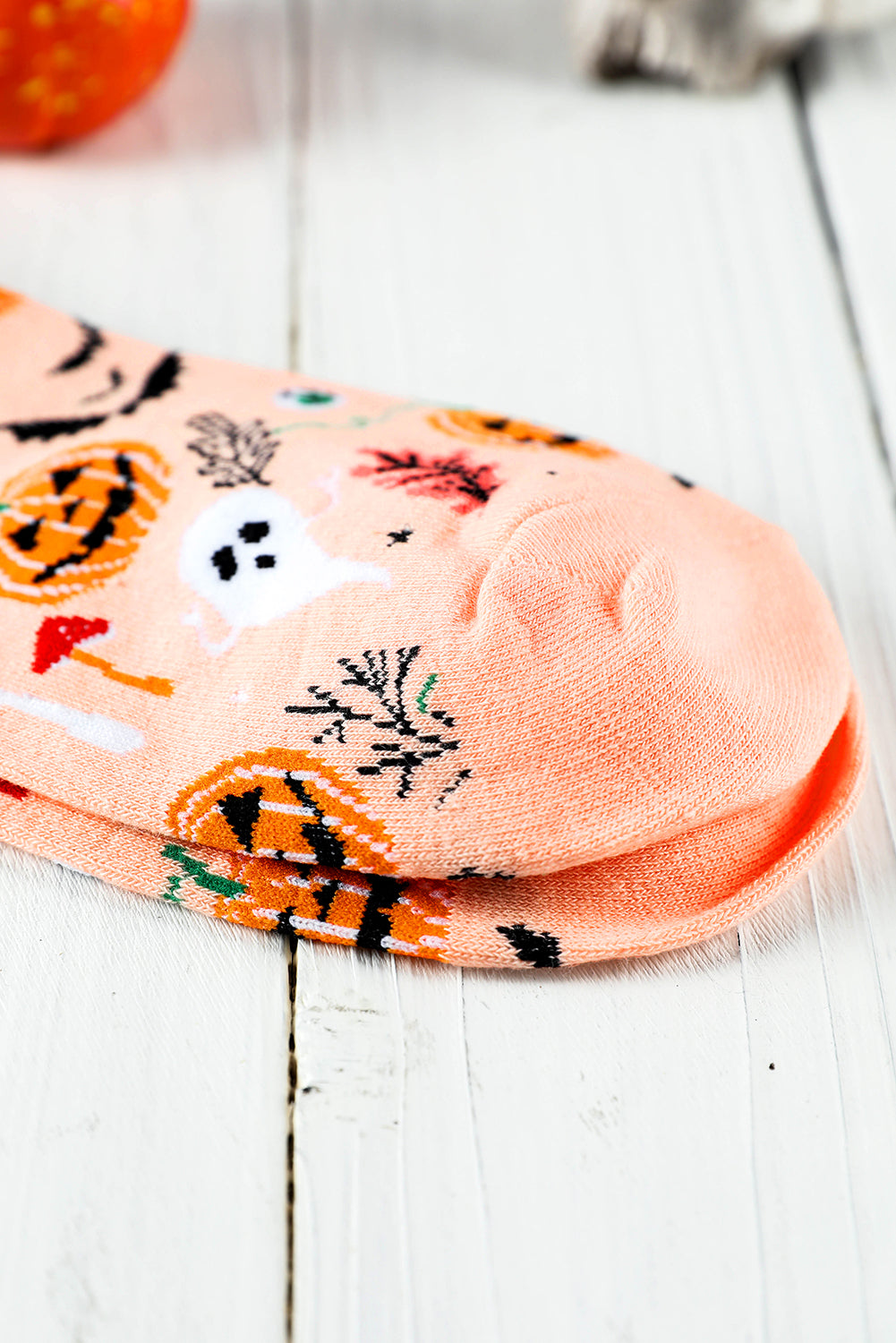 Delicacy Spooky Season Halloween Element Print Socks - Snoopy's Closet